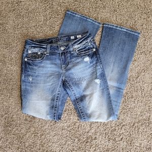 Miss Me Signature Boot Cut Jeans.  28. New